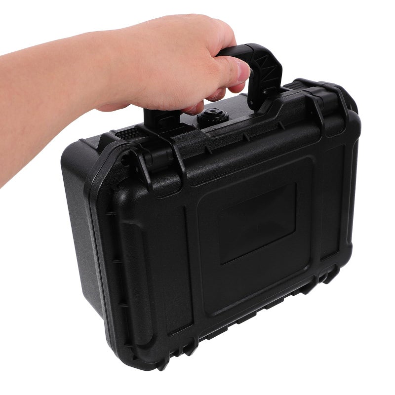 Small Plastic Tool Box Portable Handled Storage Case Organizer For Home Travel Workshop - Image 4