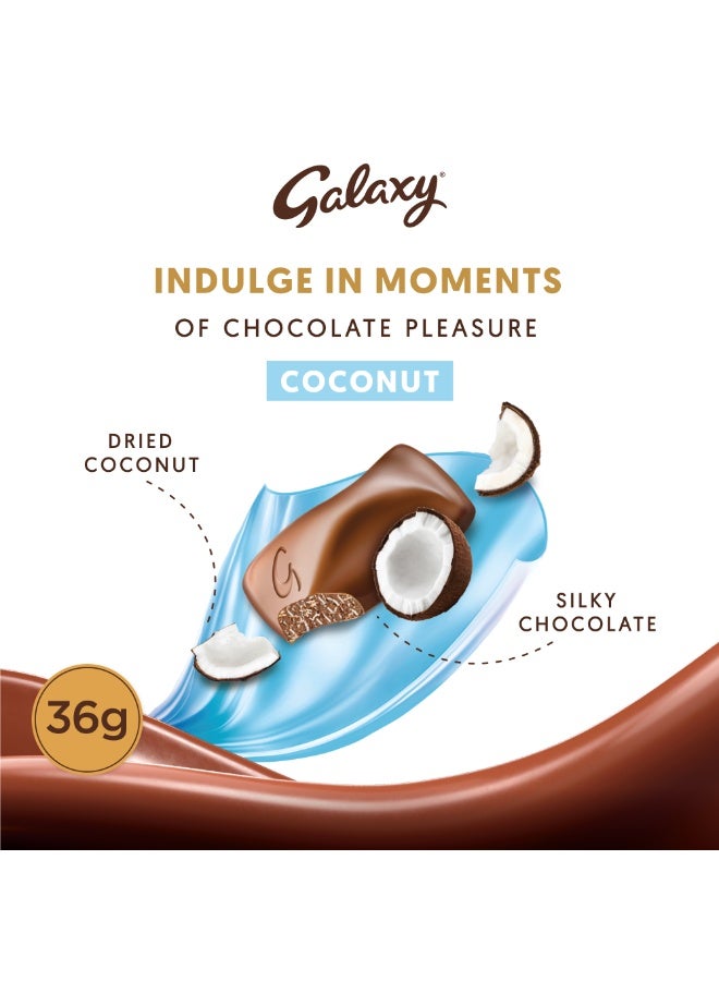 Galaxy Coconut Milk Chocolate Bar 36g - Image 2