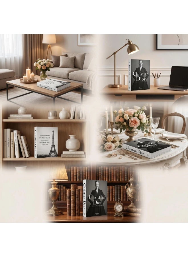 NIBEMINENT Luxury Christian Dior Fashion Decorative Book – High-Gloss Art Edition for Coffee Table & Home Styling - Image 4