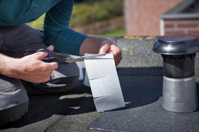 Bison Rubber Seal® Textile Tape Roll 10 cm x 10 m - Image 2