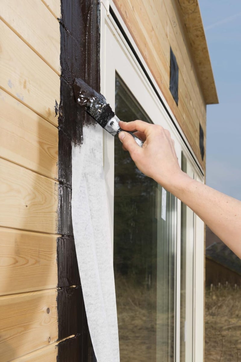 Bison Rubber Seal® Textile Tape Roll 10 cm x 10 m - Image 5