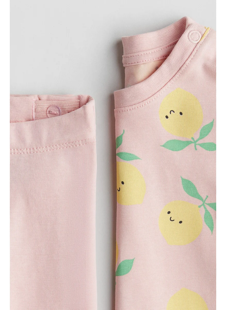 H&M 2-Piece Cotton Jersey Set