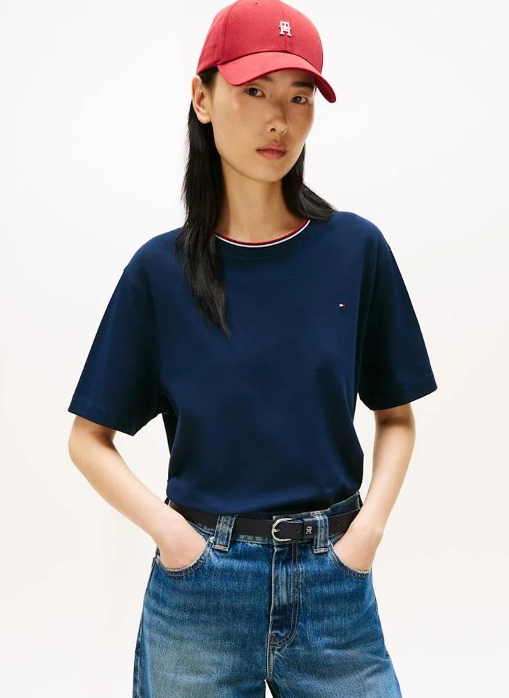 TOMMY HILFIGER Logo Crew Neck T-Shirt