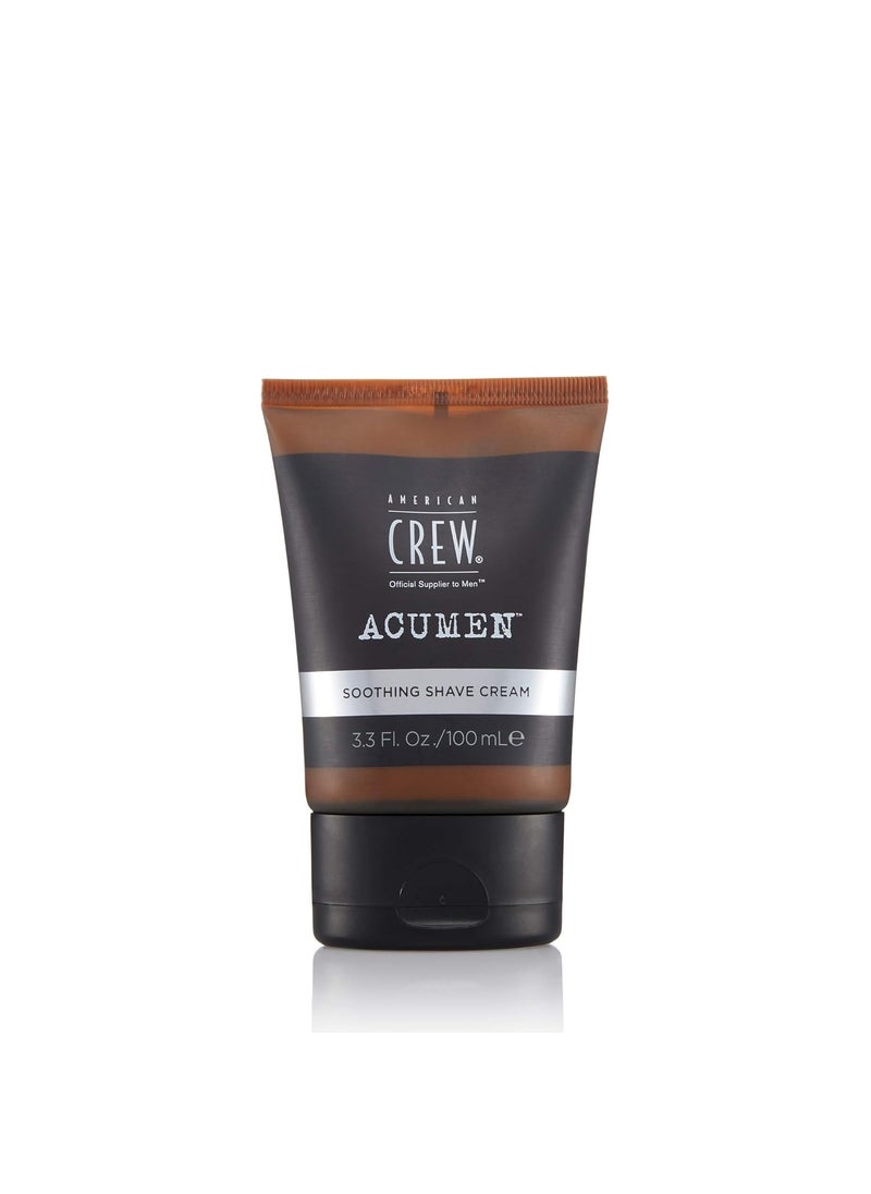 AMERICAN CREW - American Crew Shave Cream for Men Soothing Cream Formulated with Bisabolol for Smooth Fresh Skin 33 Fl Oz - Image 1