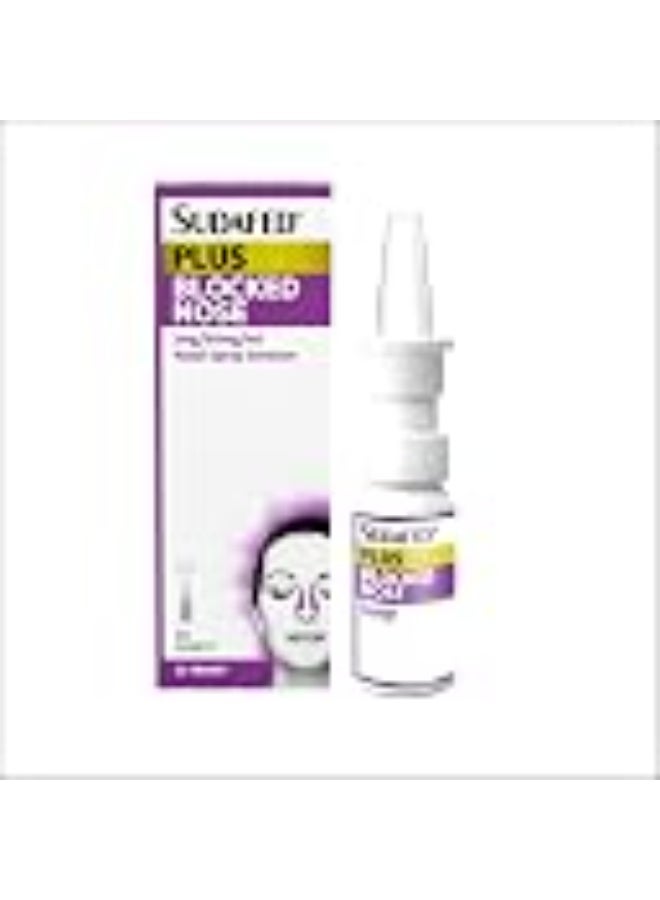 Sudafed Plus Blocked Nose Spray 10ml - Image 2