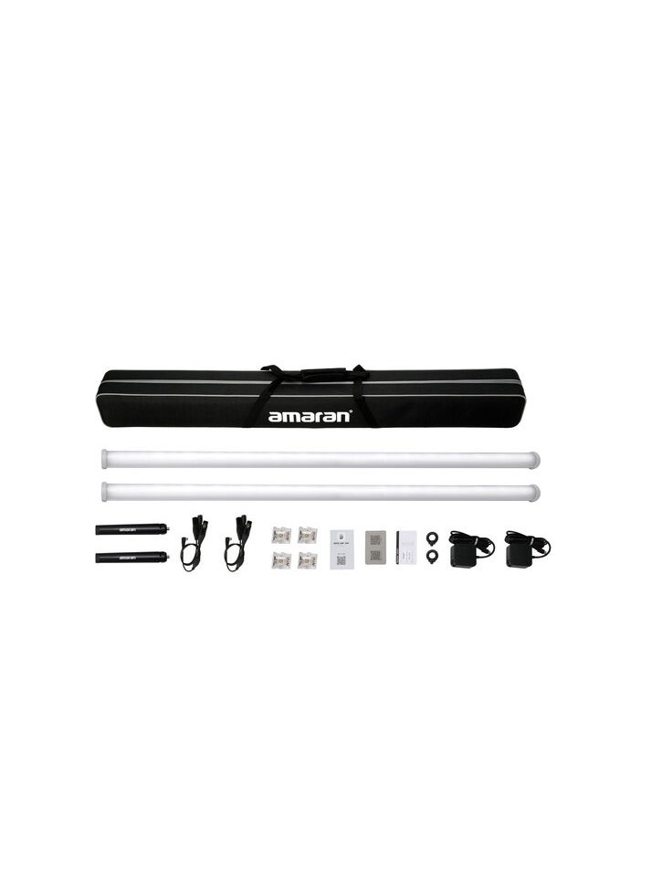 Aputure amaran PT2c RGB LED Pixel Tube Light (2', 2-Light Production Kit)  - Image 1