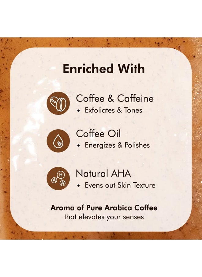 MCaffeine - Exfoliating Espresso Coffee Body Wash With Natural Aha | Tan Removal Body Wash For Soft & Smooth Skin | Energizing Mcaffeine Shower Gel For Men & Women | Shower Gel | 300Ml In Coffee Cup - Image 1