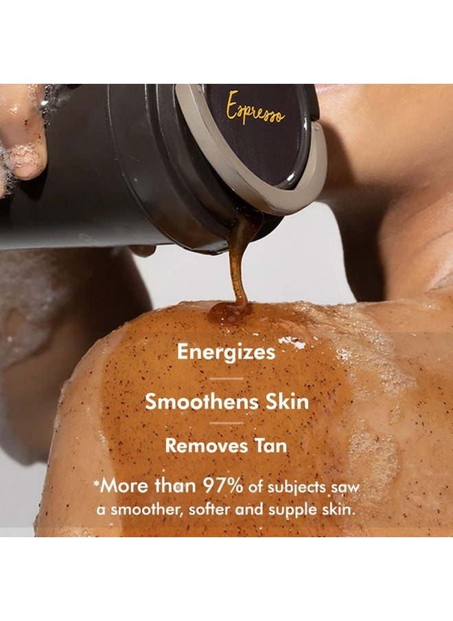 MCaffeine - Exfoliating Espresso Coffee Body Wash With Natural Aha | Tan Removal Body Wash For Soft & Smooth Skin | Energizing Mcaffeine Shower Gel For Men & Women | Shower Gel | 300Ml In Coffee Cup - Image 1