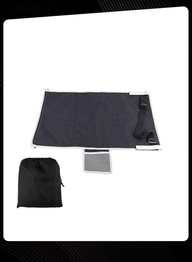 Joychic سرير طائرة للأطفال سرير طائرة للأطفال مقعد ممتد للأطفال سرير سفر محمول للأطفال مسند ساق الطائرة للأطفال مستلزمات سفر الأطفال للنوم أثناء الرحلة مع حقيبة تخزين - Image 1