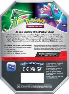 Pokemon TCG Pokemon TCG: Paradox Clash Tin Trading Card Game -1 Piece Only, Assorted/Style May Vary  - Image 3