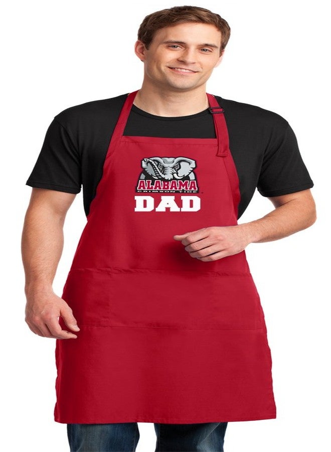 Broad Bay Large Alabama Dad Mens Apron Adjustable with Pockets - Image 2