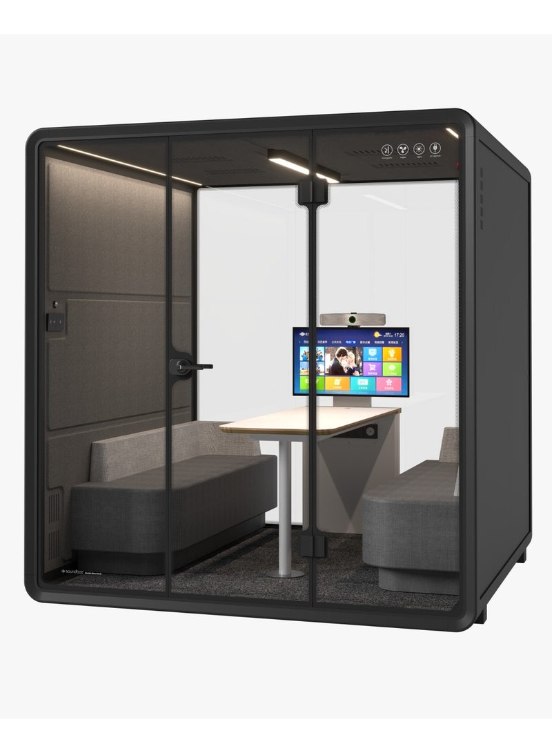 SONICHIVE Silence Pod – Six seater, Soundproof, and Stylish Workspaces.  - Image 1