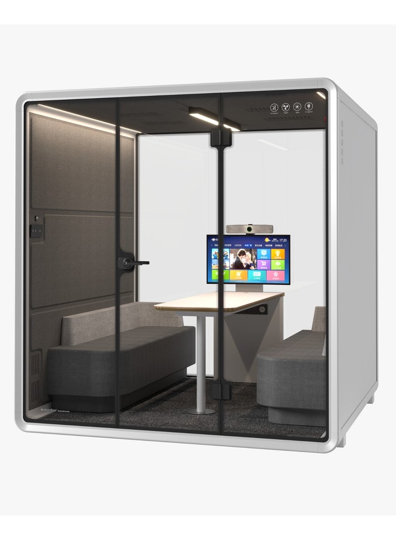 SONICHIVE Silence Pod – Six seater, Soundproof, and Stylish Workspaces.  - Image 2