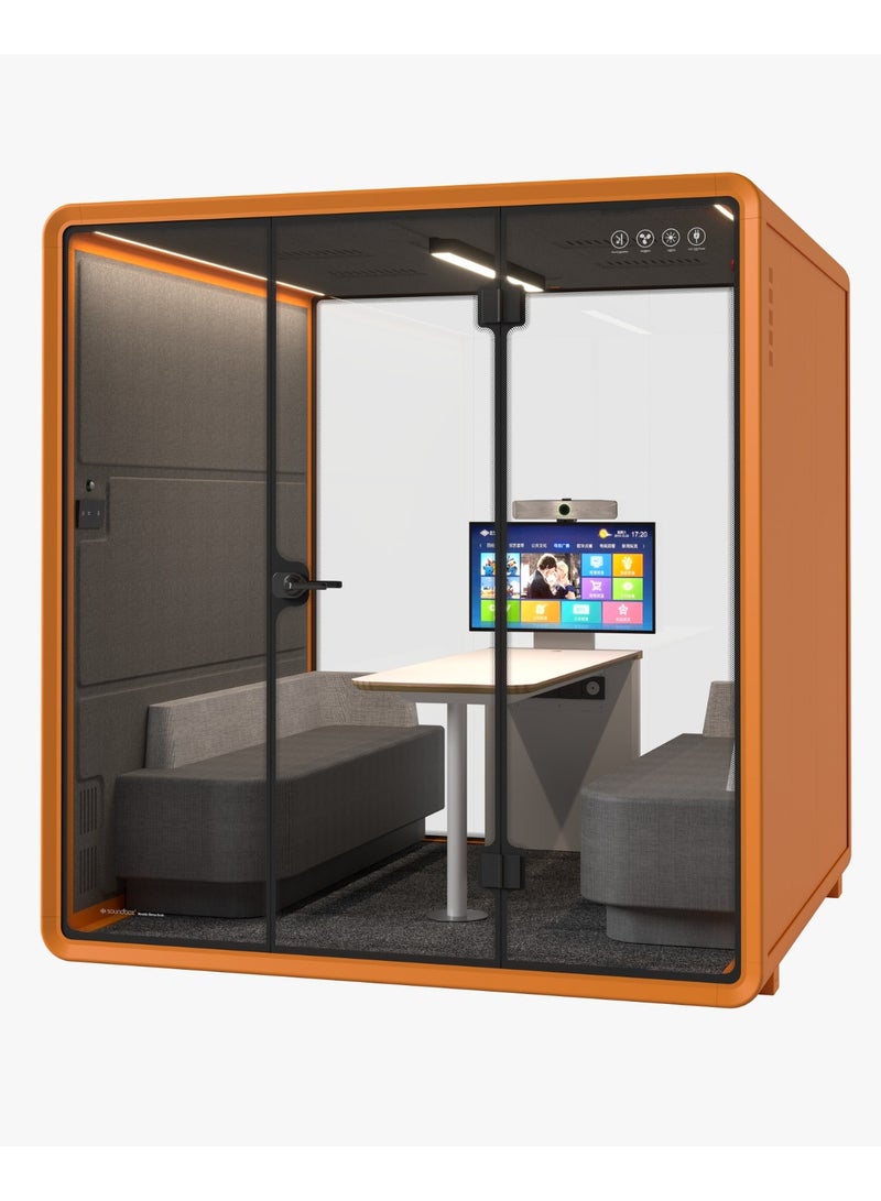 SONICHIVE Silence Pod – Six seater, Soundproof, and Stylish Workspaces.  - Image 3