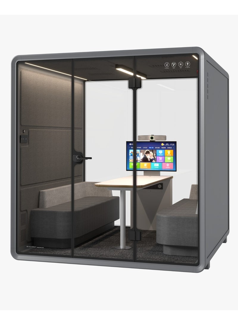 SONICHIVE Silence Pod – Six seater, Soundproof, and Stylish Workspaces.  - Image 5