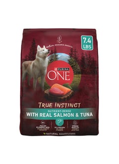 Purina ONE Purina ONE True Instinct With Real Salmon and Tuna Dry Dog Food - 7.4 lb. Bag  - Image 1