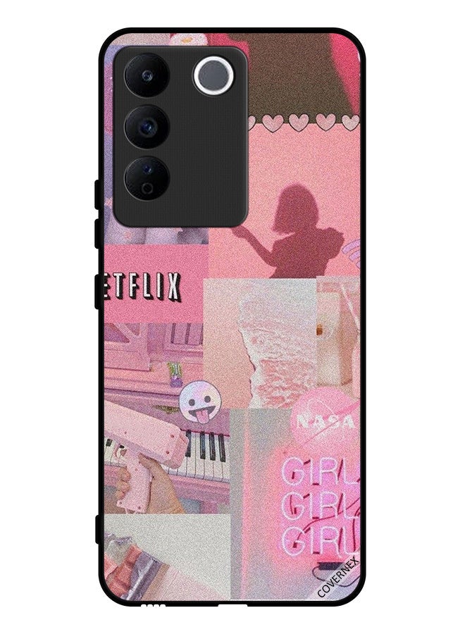 Covernex Protective Case Cover For Vivo V27e Girls Art Clip - Image 1