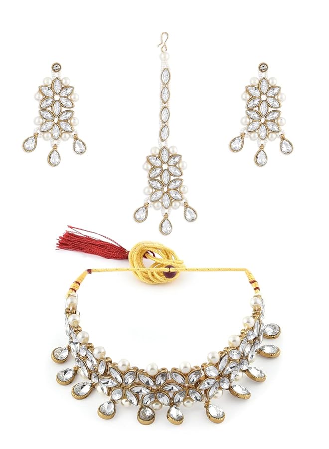 erorex Jewelery Set For Women Golden Zpfk8967 - Image 1