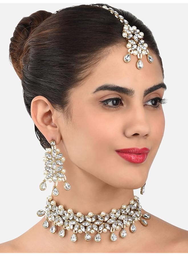 erorex Jewelery Set For Women Golden Zpfk8967 - Image 2