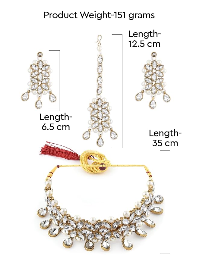 erorex Jewelery Set For Women Golden Zpfk8967 - Image 5