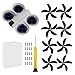 Pidynx Improved Version Including ScrewsDrone Colorful Paddle Propeller for DJI NEO Silent Power Noise Reduction Replacement Traverser Wings Drone Accessories Mystic Purple - Image 2