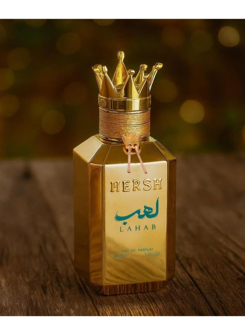 هيرش عطر هيرش لهب طويل الأمد 100 مل | عطر فاخر للجنسين برائحة الباتشولي الحلوة والجريب فروت | عطر عربي عصري للاستخدام اليومي - Image 2