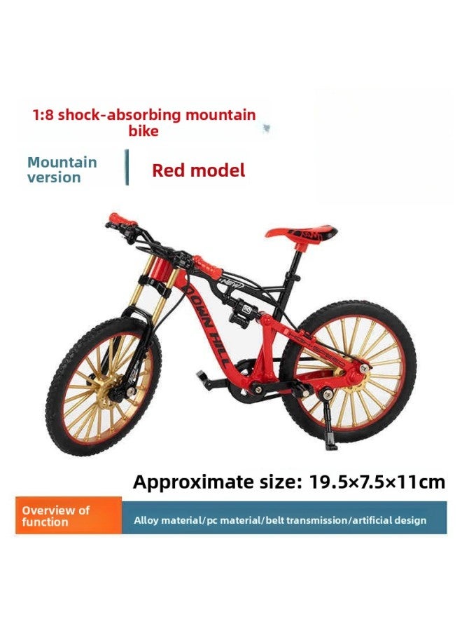 Cross-border Alloy Simulation 28 Bar Mini Road Bike Model Mountain Bike Ornaments Racing Bike Gifts 