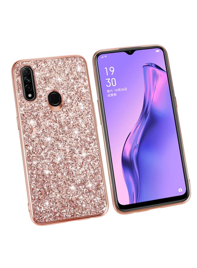 اس-توب جراب لهاتف OPPO A8 / A31 جراب واقٍ مقاوم للصدمات من مادة TPU اللامعة - Image 4