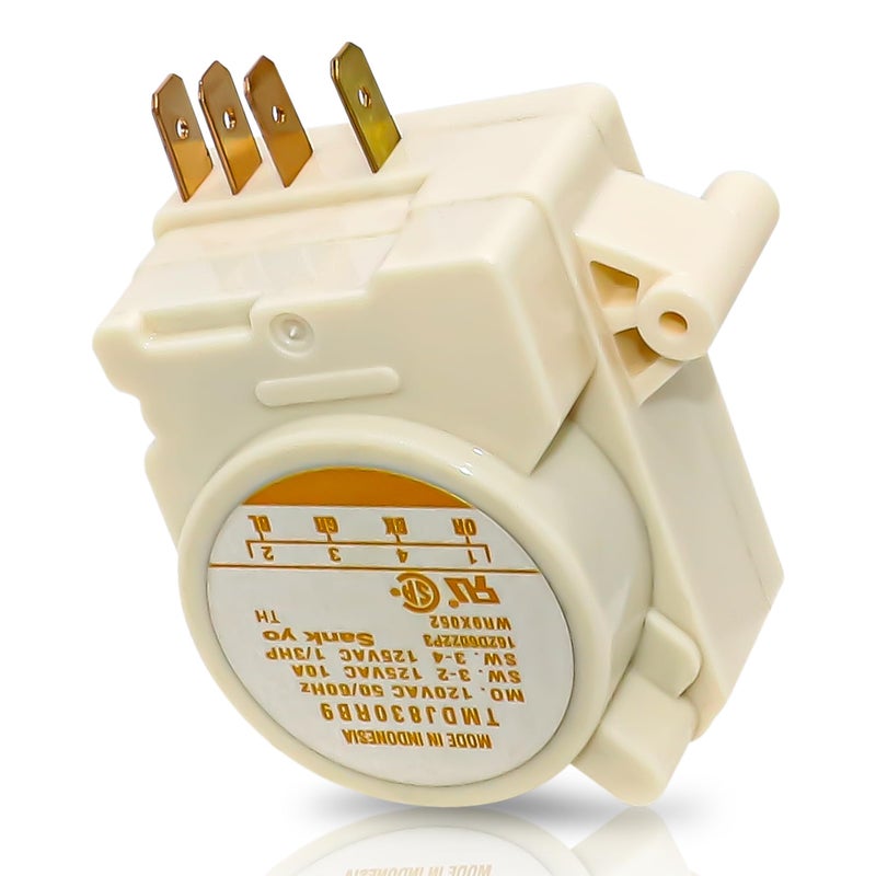 Romalon Romalon WR09X10049 Defrost Timer Control Replacement Part Fit for GE HotPoint Refrigerator Replaces WR09X0278 SWR9X412 SWR9X413 SC952 