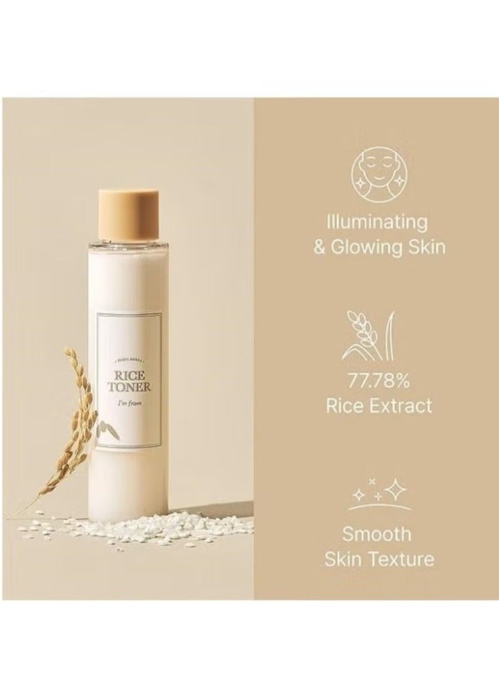 I'M FROM Rice toner for removing impurities and moisturizing the skin from I'M FROM 150ml - Image 2