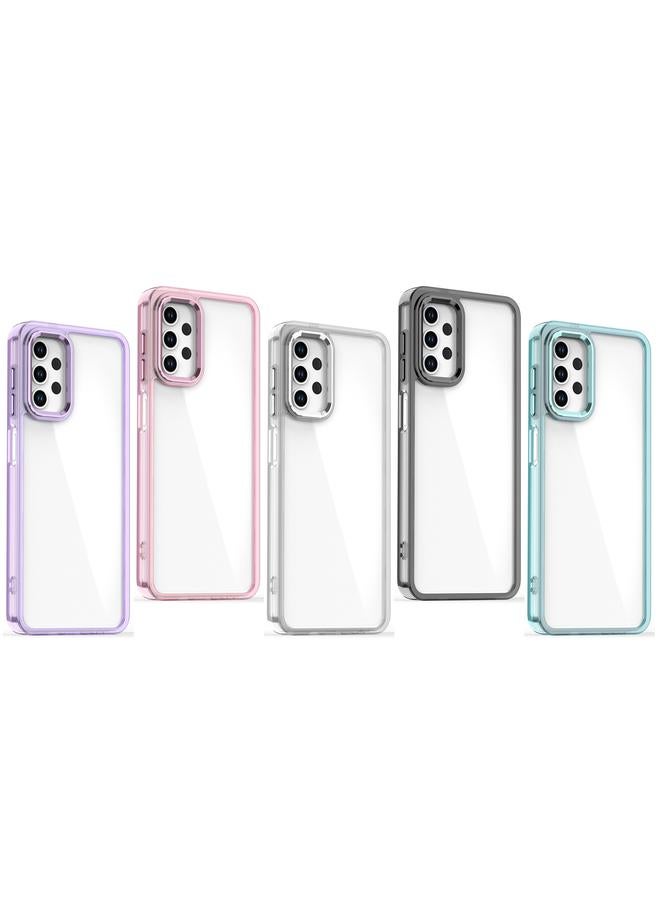 اس-توب جراب لهاتف Samsung Galaxy A13 4G / 5G جراب هاتف أكريليك لامع عالي الشفافية - Image 2