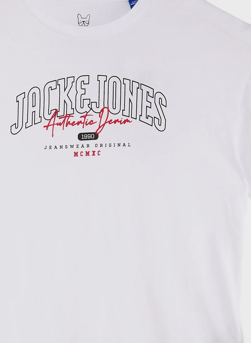 Jack & Jones Junior Youth Graphic T-Shirt