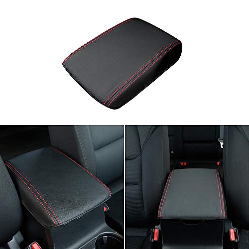 INTGET Car Center Console Cover for 2025 Mazda CX5/CX-5 Accessories 2024 2023 2022 2021 2018 2019 2020 Armrest Cover Dog Seat Arm Rest Box Lid Protector(Red) - Image 5