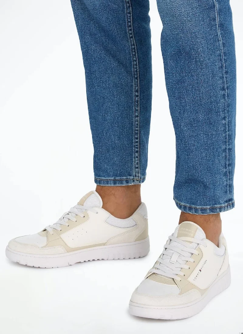 TOMMY HILFIGER Essential Leather Fine Cleat Basketball Trainers