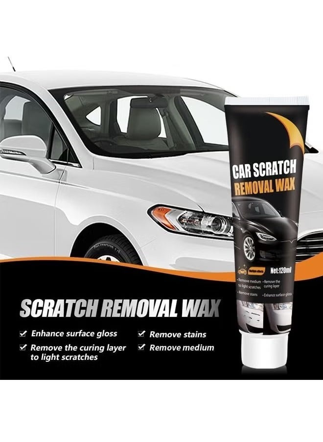 Generic - Rayhong Car Scratch Repair Paste, Car Scratch Remover, Car Scratch Repair Paste Polishing Wax, Premium Scratch Remover Kit with Wipe & Sponge for Vehicles for Deep Scratches - Image 1