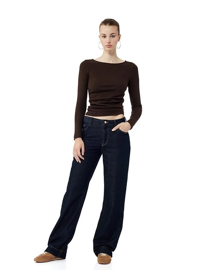 كوتون Long Sleeve T-Shirt