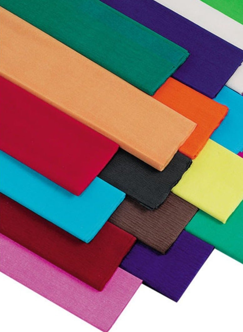 Terabyte CREPE PAPER A3 20 SHEETS MULTICOLOR - Image 1