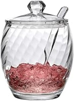 HEC Hec BS-21-C Acrylic Sugar Jar with Spoon 