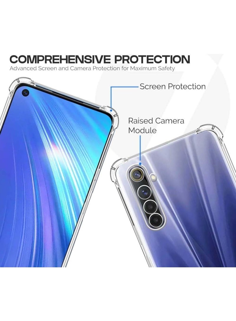 Transparent shockproof case compatible with Oppo Realme 6 - 6s - Image 3