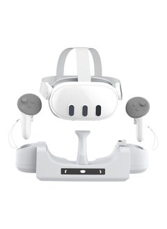 Generic Charging Dock Station Compatible with Oculus/Meta Quest 3 VR Headset and Controller Fast Charger Base Wall Mount Charging Stand for Quest3 Accessories  - Image 3