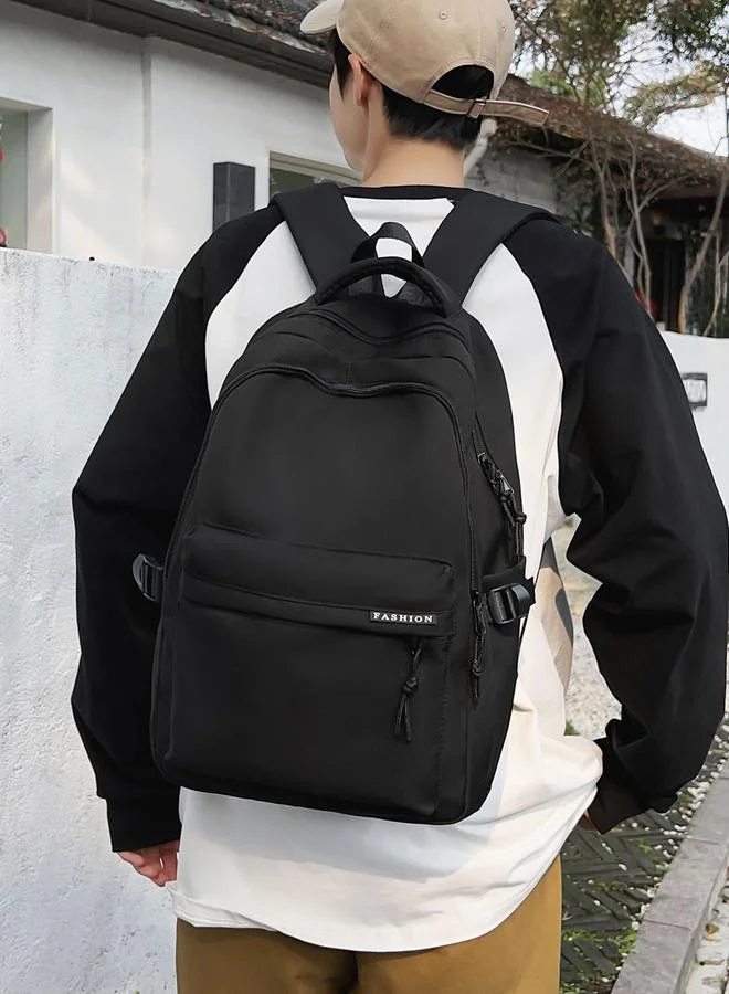 تايك تو شنطة ظهر سادة بسحاب للإغلاق