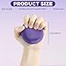 bornerwhite 3 Pack Lavender Scented Stress Balls Fidget Toys for Adults Anxiety Stress Relief Hand Workout Purple Squeeze Ball Lavender Fragrance Ideal for Home Office - Image 4
