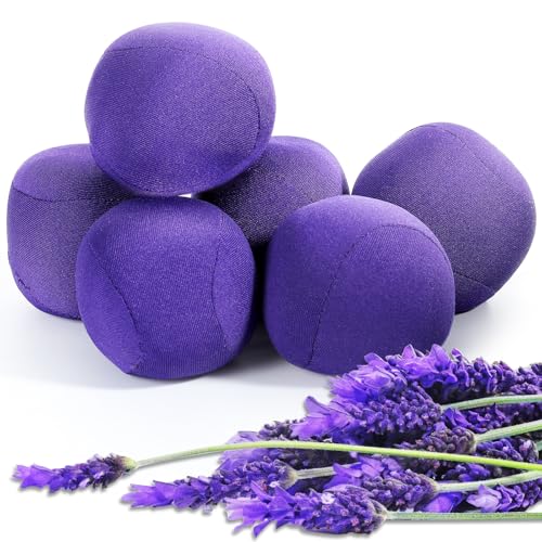 bornerwhite 3 Pack Lavender Scented Stress Balls Fidget Toys for Adults Anxiety Stress Relief Hand Workout Purple Squeeze Ball Lavender Fragrance Ideal for Home Office - Image 1
