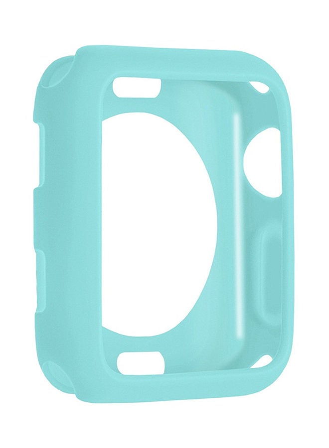 NIBEMINENT Protective Case Cover For Apple Watch Series 1/2/3 42mm Light Blue  - Image 1