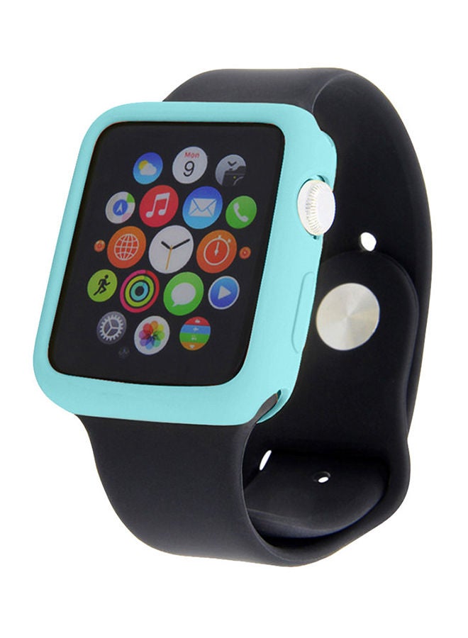 NIBEMINENT Protective Case Cover For Apple Watch Series 1/2/3 42mm Light Blue  - Image 4