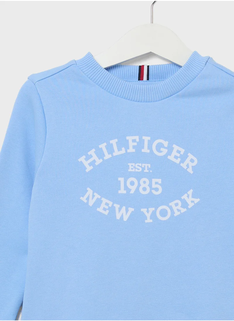 TOMMY HILFIGER Kids Graphic Sweatshirt