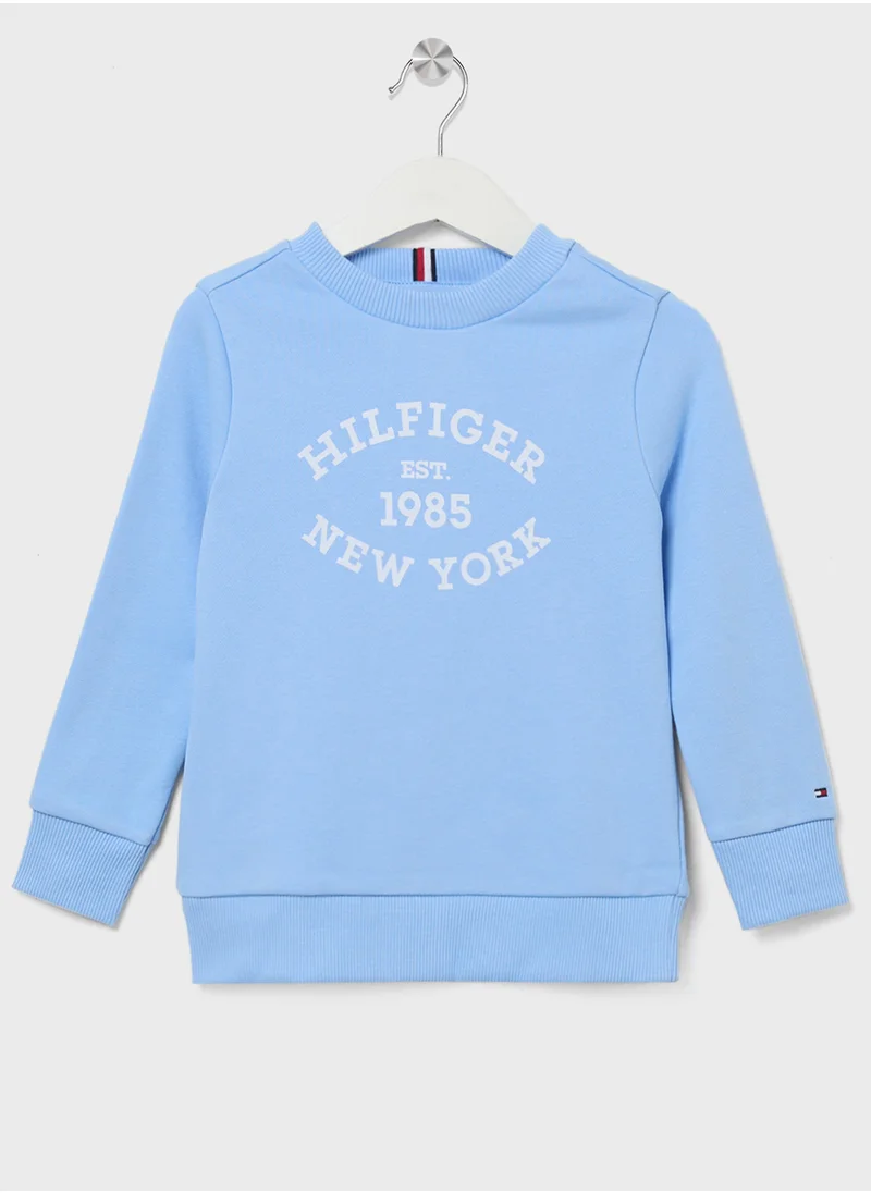TOMMY HILFIGER Kids Graphic Sweatshirt