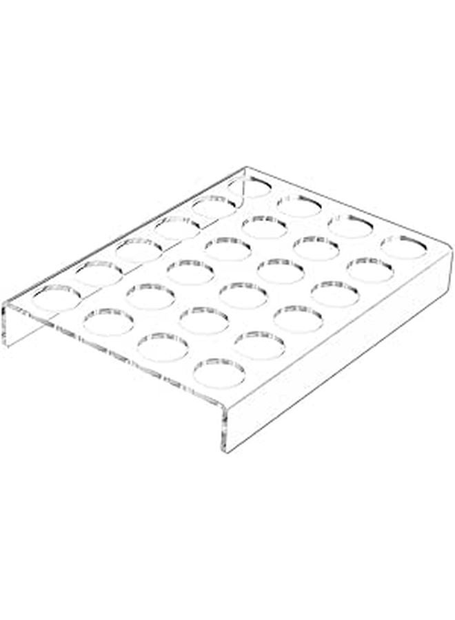 Transparent Acrylic Coffee Capsule Holder Organizer Display Rack For Compact Storage - Image 1