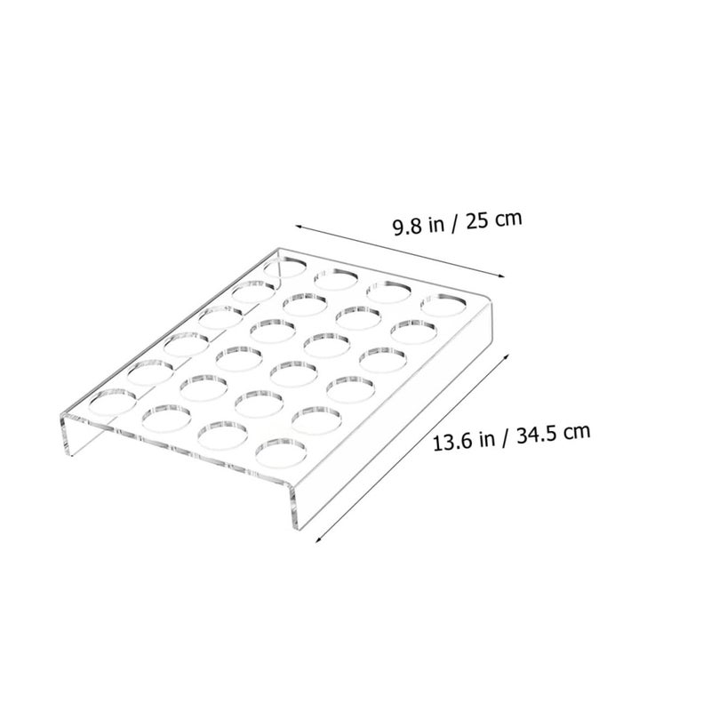 Transparent Acrylic Coffee Capsule Holder Organizer Display Rack For Compact Storage - Image 5
