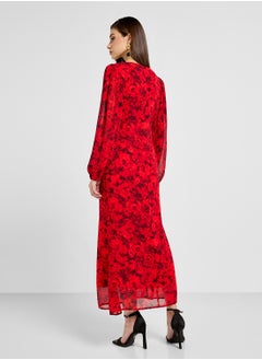 ELLA Floral Print Dress  - Image 2
